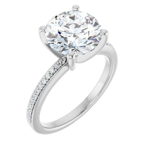 Solitaire Engagement Ring The Ring Austin Round Rock, TX