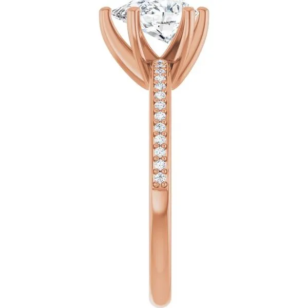 Accented Engagement Ring Image 4 Mark Jewellers La Crosse, WI