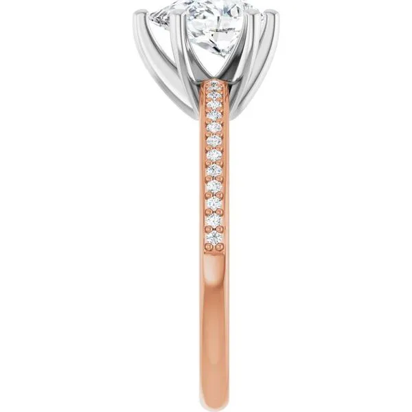 Solitaire Engagement Ring Image 4 Arezzo Jewelers Elmwood Park, IL