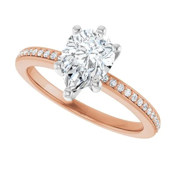 Solitaire Engagement Ring Image 5 Vulcan's Forge LLC KANSAS CITY, MO