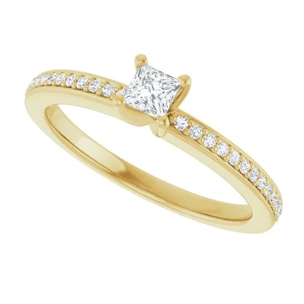Solitaire Engagement Ring Image 5 Jimmy Smith Jewelers Decatur, AL