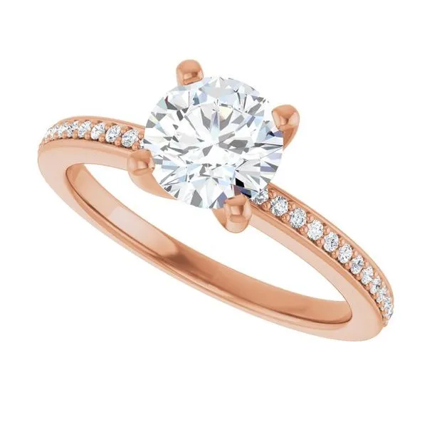 Solitaire Engagement Ring Image 5 Arezzo Jewelers Elmwood Park, IL