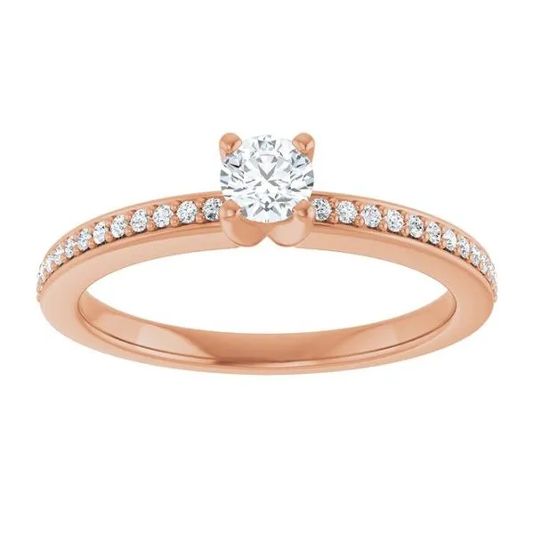 Solitaire Engagement Ring Image 3 Arezzo Jewelers Elmwood Park, IL