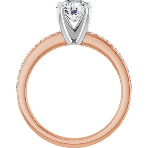 Solitaire Engagement Ring Image 2 Arezzo Jewelers Elmwood Park, IL