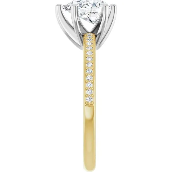 Solitaire Engagement Ring Image 4 Robison Jewelry Co. Fernandina Beach, FL