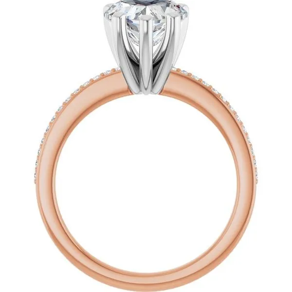 Accented Engagement Ring Image 2 Mark Jewellers La Crosse, WI