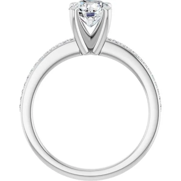 Solitaire Engagement Ring Image 2 Rox Atlanta Jewelers Decatur, GA