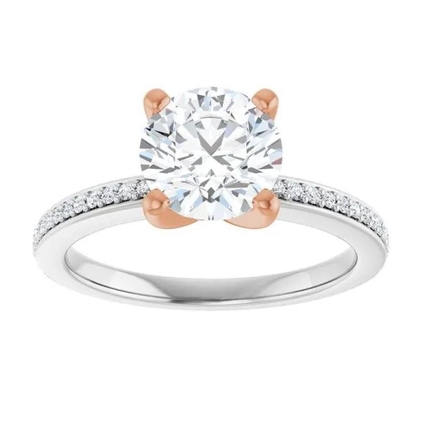 Solitaire Engagement Ring Image 3 Arezzo Jewelers Elmwood Park, IL