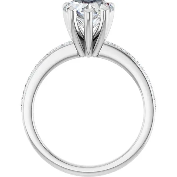 Solitaire Engagement Ring Image 2 Arezzo Jewelers Elmwood Park, IL