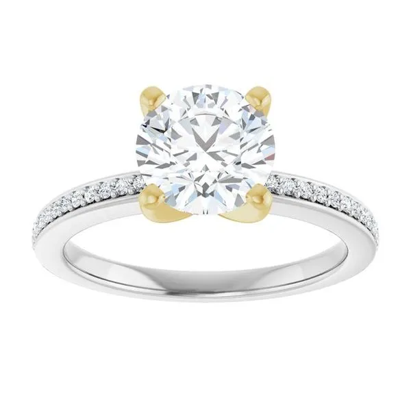 Solitaire Engagement Ring Image 3 Arezzo Jewelers Elmwood Park, IL