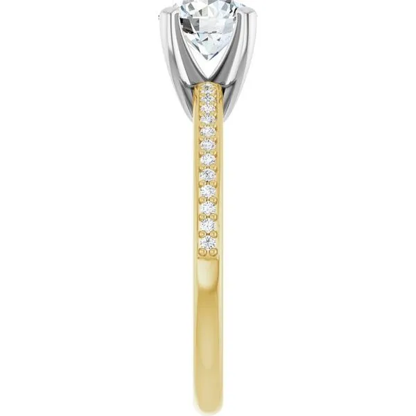 Solitaire Engagement Ring Image 4 Arezzo Jewelers Elmwood Park, IL
