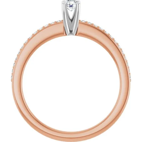 Solitaire Engagement Ring Image 2 Arezzo Jewelers Elmwood Park, IL