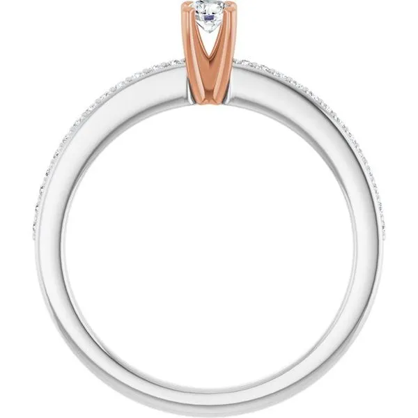 Solitaire Engagement Ring Image 2 Arezzo Jewelers Elmwood Park, IL