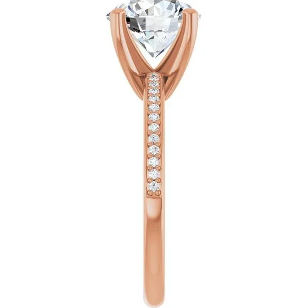 Solitaire Engagement Ring Image 4 Vulcan's Forge LLC KANSAS CITY, MO