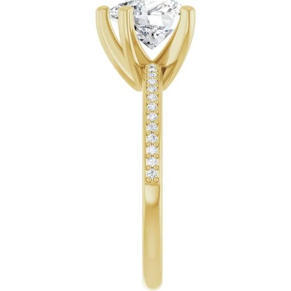 Solitaire Engagement Ring Image 4 Arezzo Jewelers Elmwood Park, IL