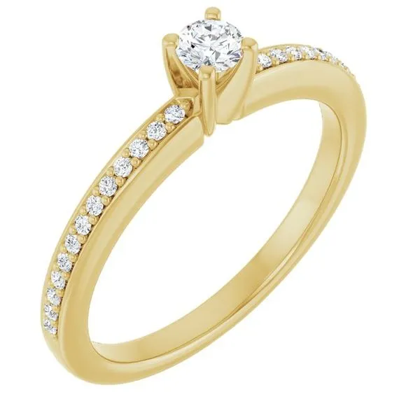 Solitaire Engagement Ring Arezzo Jewelers Elmwood Park, IL