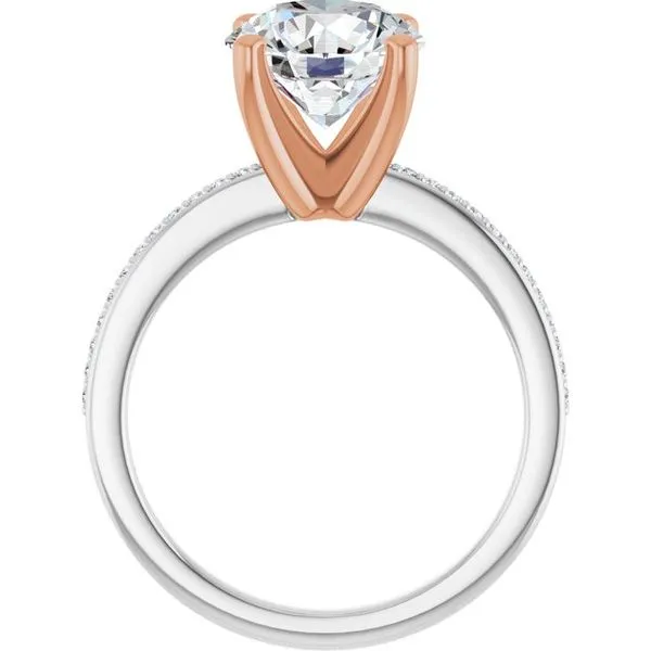 Solitaire Engagement Ring Image 2 Arezzo Jewelers Elmwood Park, IL