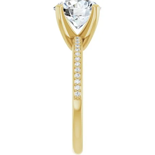 Solitaire Engagement Ring Image 4 Arezzo Jewelers Elmwood Park, IL