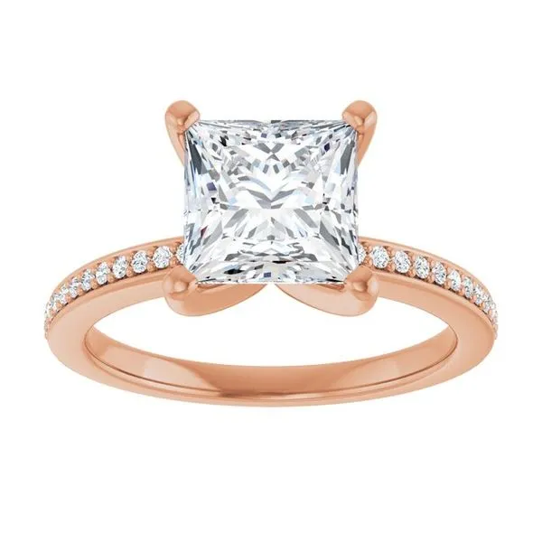 Solitaire Engagement Ring Image 3 Arezzo Jewelers Elmwood Park, IL