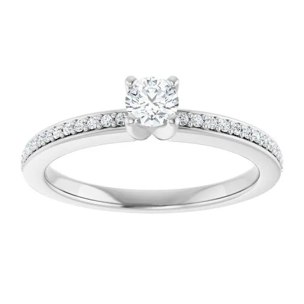 Accented Engagement Ring Image 3 Mark Jewellers La Crosse, WI