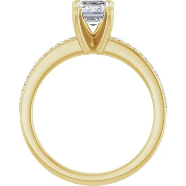 Solitaire Engagement Ring Image 2 Arezzo Jewelers Elmwood Park, IL