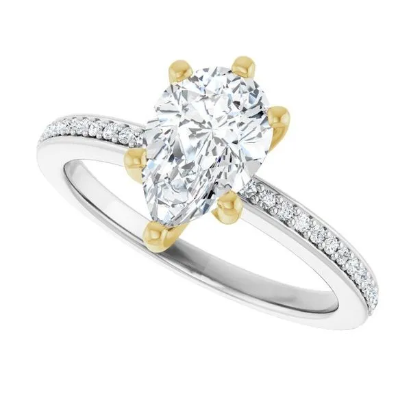 Accented Engagement Ring Image 5 Mark Jewellers La Crosse, WI