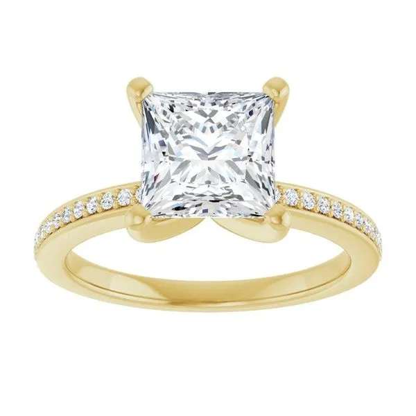 Solitaire Engagement Ring Image 3 House of Silva Wooster, OH