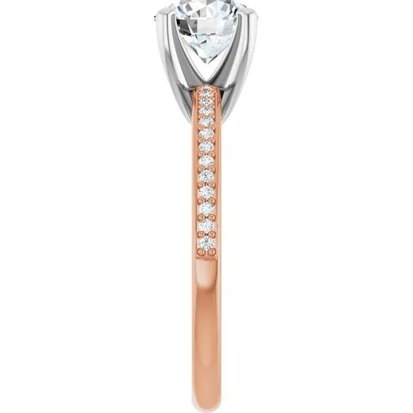 Solitaire Engagement Ring Image 4 Arezzo Jewelers Elmwood Park, IL