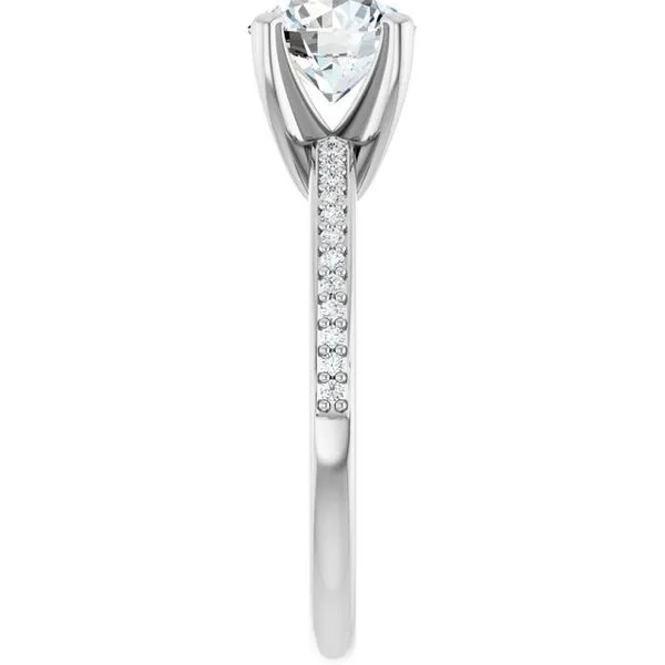 Solitaire Engagement Ring Image 4 Arezzo Jewelers Elmwood Park, IL
