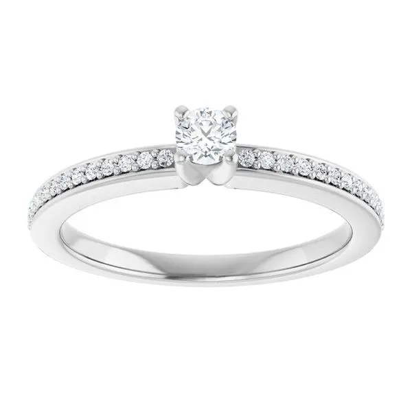 Solitaire Engagement Ring Image 3 Raleigh Diamond Fine Jewelry Raleigh, NC