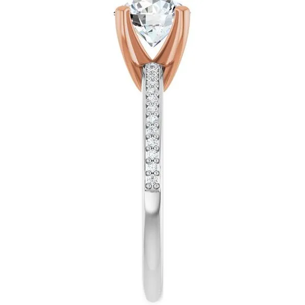 Solitaire Engagement Ring Image 4 Arezzo Jewelers Elmwood Park, IL