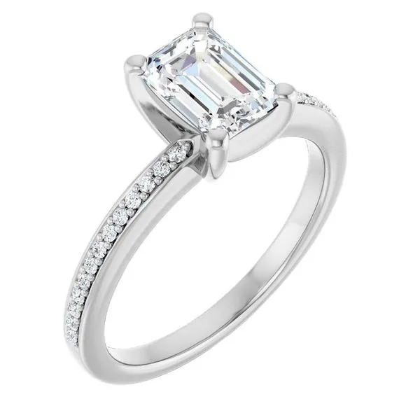 Solitaire Engagement Ring The Ring Austin Round Rock, TX