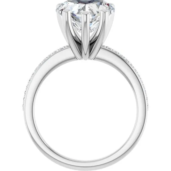 Solitaire Engagement Ring Image 2 Vulcan's Forge LLC KANSAS CITY, MO