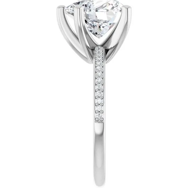 Solitaire Engagement Ring Image 4 Vulcan's Forge LLC KANSAS CITY, MO