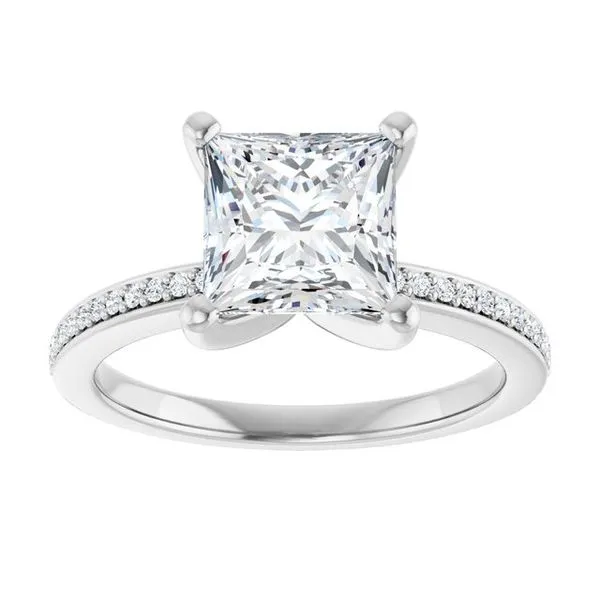 Solitaire Engagement Ring Image 3 Arezzo Jewelers Elmwood Park, IL