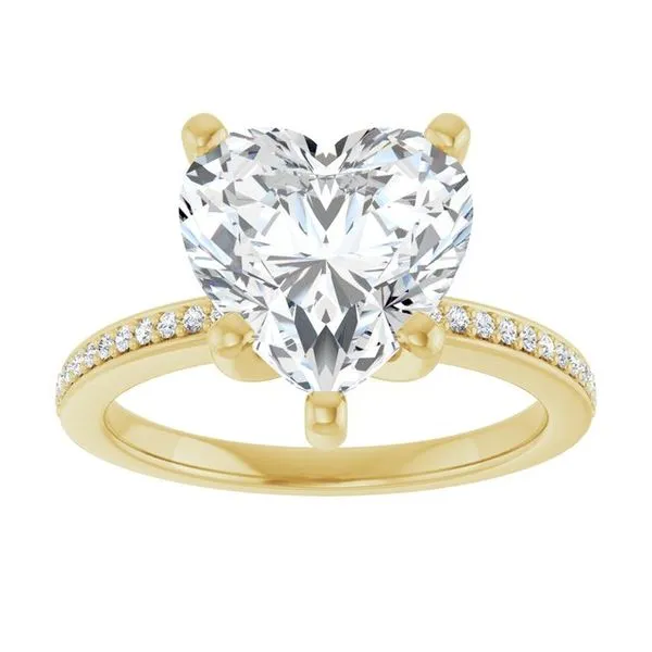 Solitaire Engagement Ring Image 3 Arezzo Jewelers Elmwood Park, IL