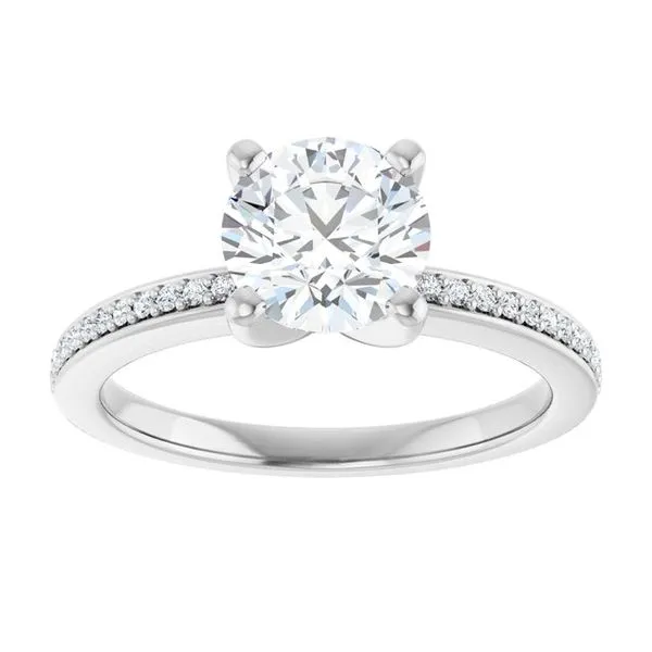 Solitaire Engagement Ring Image 3 The Ring Austin Round Rock, TX