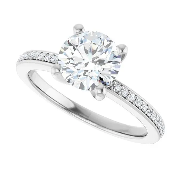Solitaire Engagement Ring Image 5 Arezzo Jewelers Elmwood Park, IL