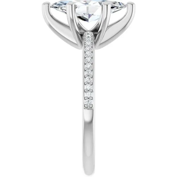 Solitaire Engagement Ring Image 4 House of Silva Wooster, OH