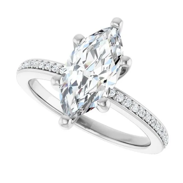 Solitaire Engagement Ring Image 5 House of Silva Wooster, OH