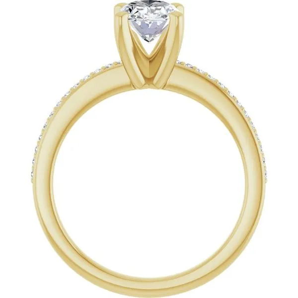 Solitaire Engagement Ring Image 2 Arezzo Jewelers Elmwood Park, IL