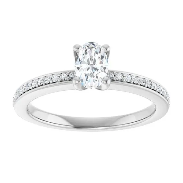 Solitaire Engagement Ring Image 3 Arezzo Jewelers Elmwood Park, IL