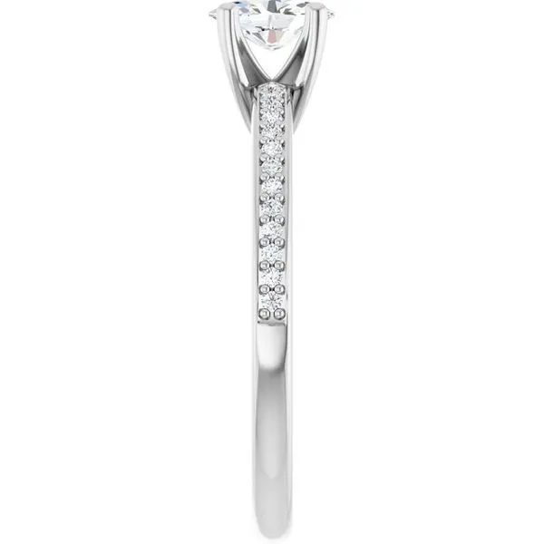 Accented Engagement Ring Image 4 Mark Jewellers La Crosse, WI