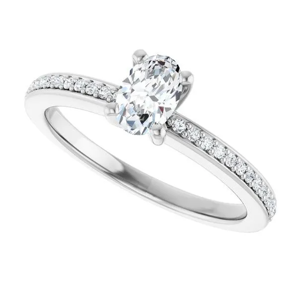 Solitaire Engagement Ring Image 5 Arezzo Jewelers Elmwood Park, IL