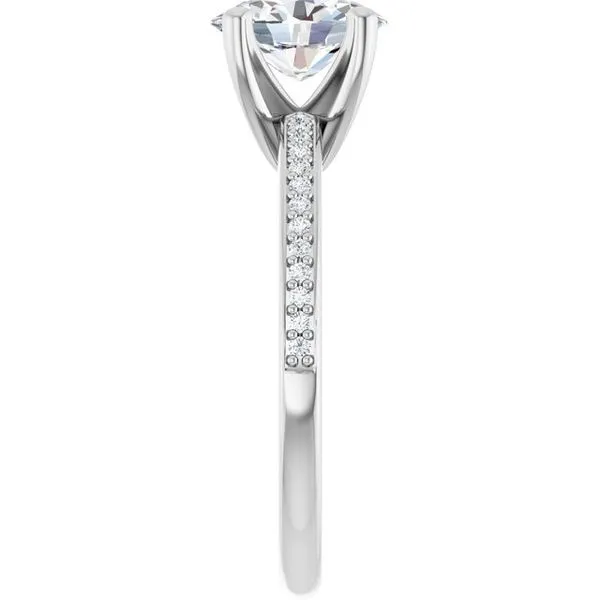 Solitaire Engagement Ring Image 4 Arezzo Jewelers Elmwood Park, IL