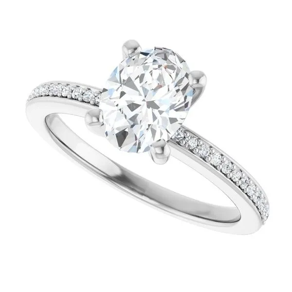 Solitaire Engagement Ring Image 5 Arezzo Jewelers Elmwood Park, IL
