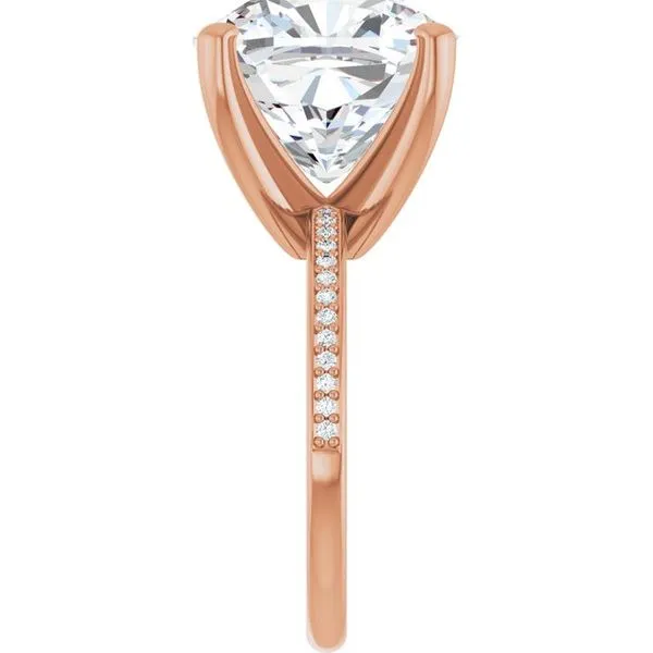 Solitaire Engagement Ring Image 4 House of Silva Wooster, OH