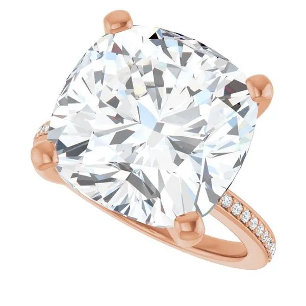 Solitaire Engagement Ring Image 5 House of Silva Wooster, OH