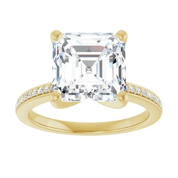 Solitaire Engagement Ring Image 3 Arezzo Jewelers Elmwood Park, IL