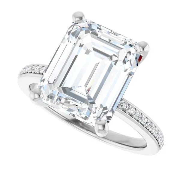 Solitaire Engagement Ring Image 5 Vulcan's Forge LLC KANSAS CITY, MO